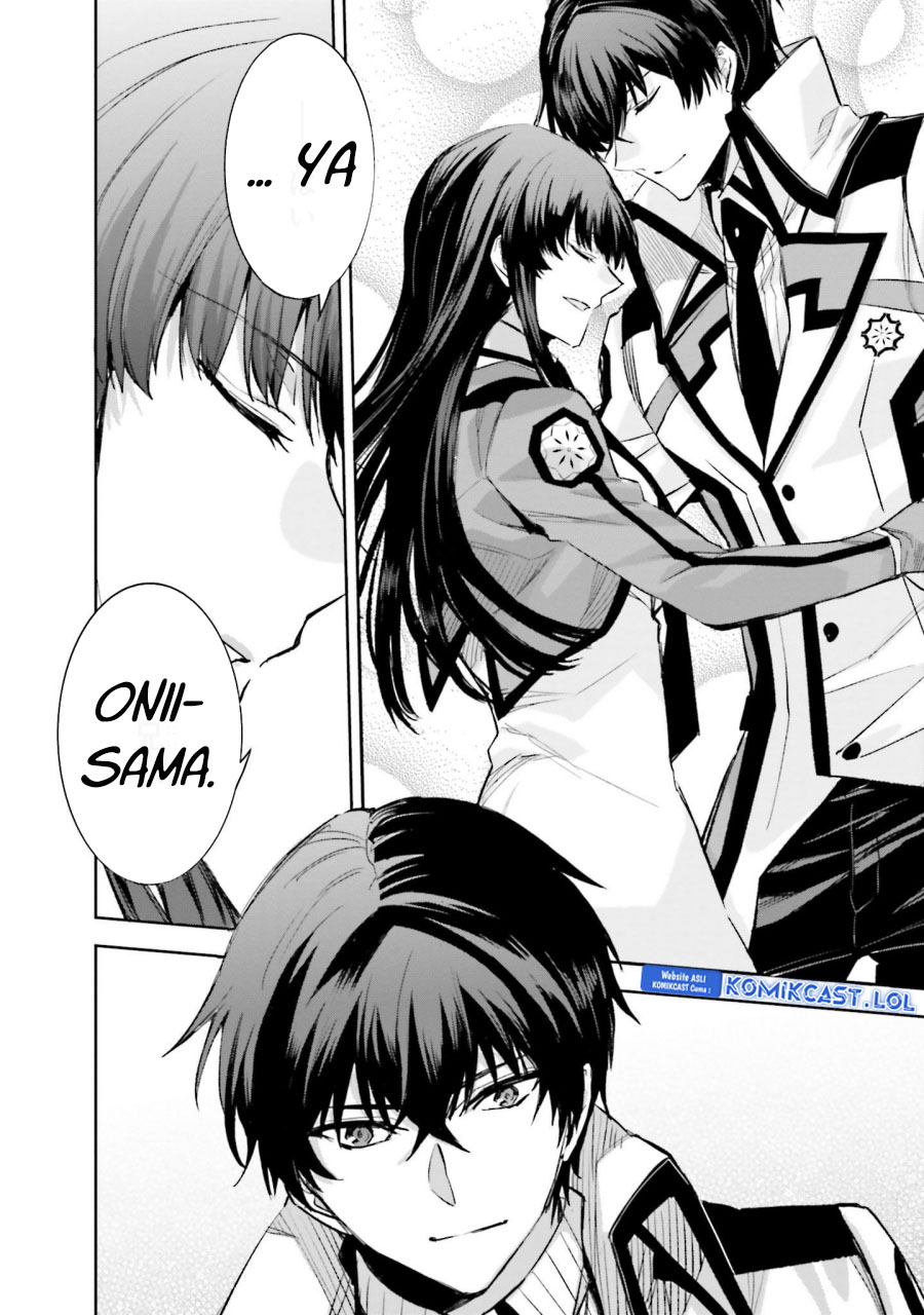 Halaman 10 dari Mahouka Koukou no Rettousei: Steeplechase-hen Chapter 23