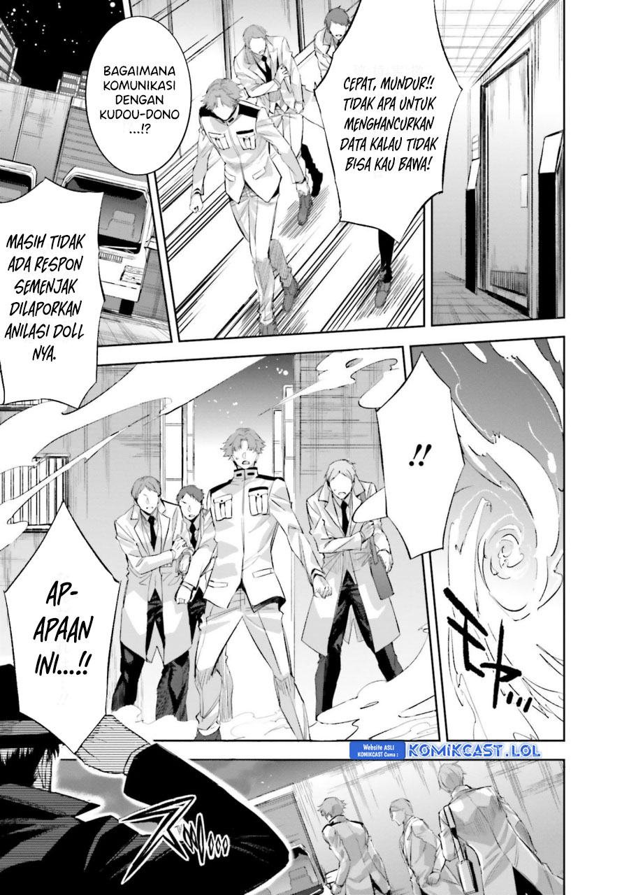 Halaman 11 dari Mahouka Koukou no Rettousei: Steeplechase-hen Chapter 23