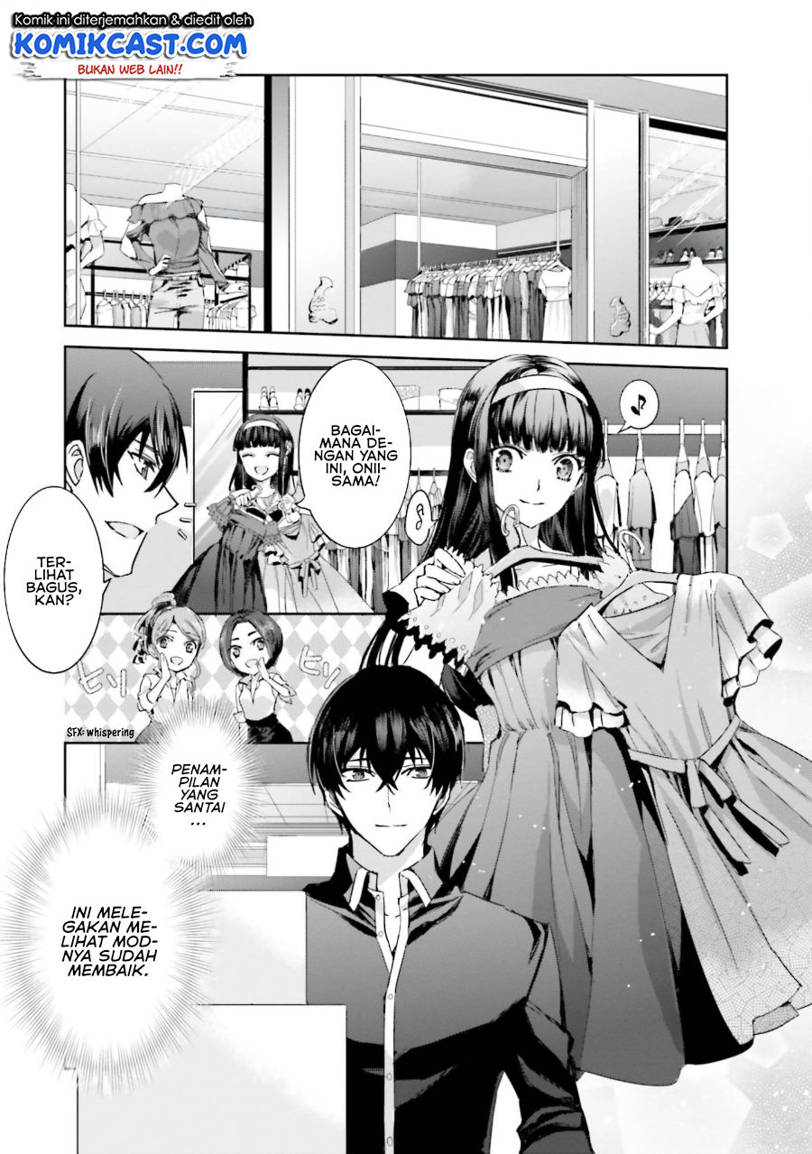 Halaman 12 dari Mahouka Koukou no Rettousei: Steeplechase-hen Chapter 5