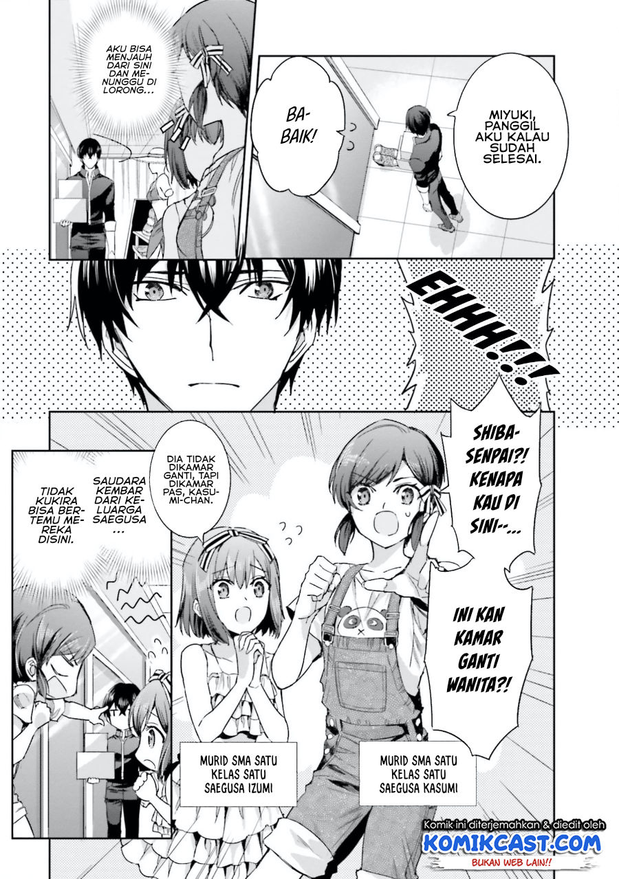 Halaman 14 dari Mahouka Koukou no Rettousei: Steeplechase-hen Chapter 5