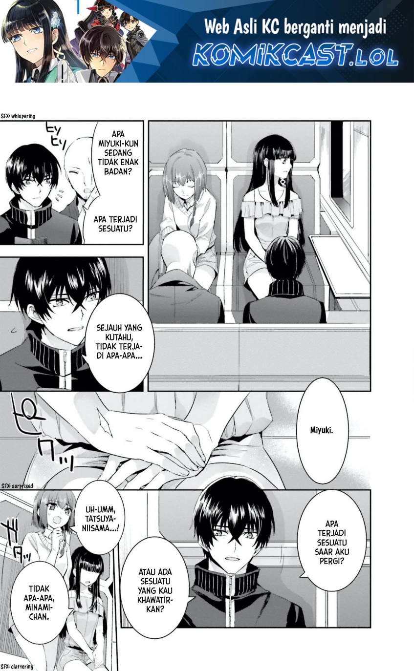 Halaman 2 dari Mahouka Koukou no Rettousei: Steeplechase-hen Chapter 7