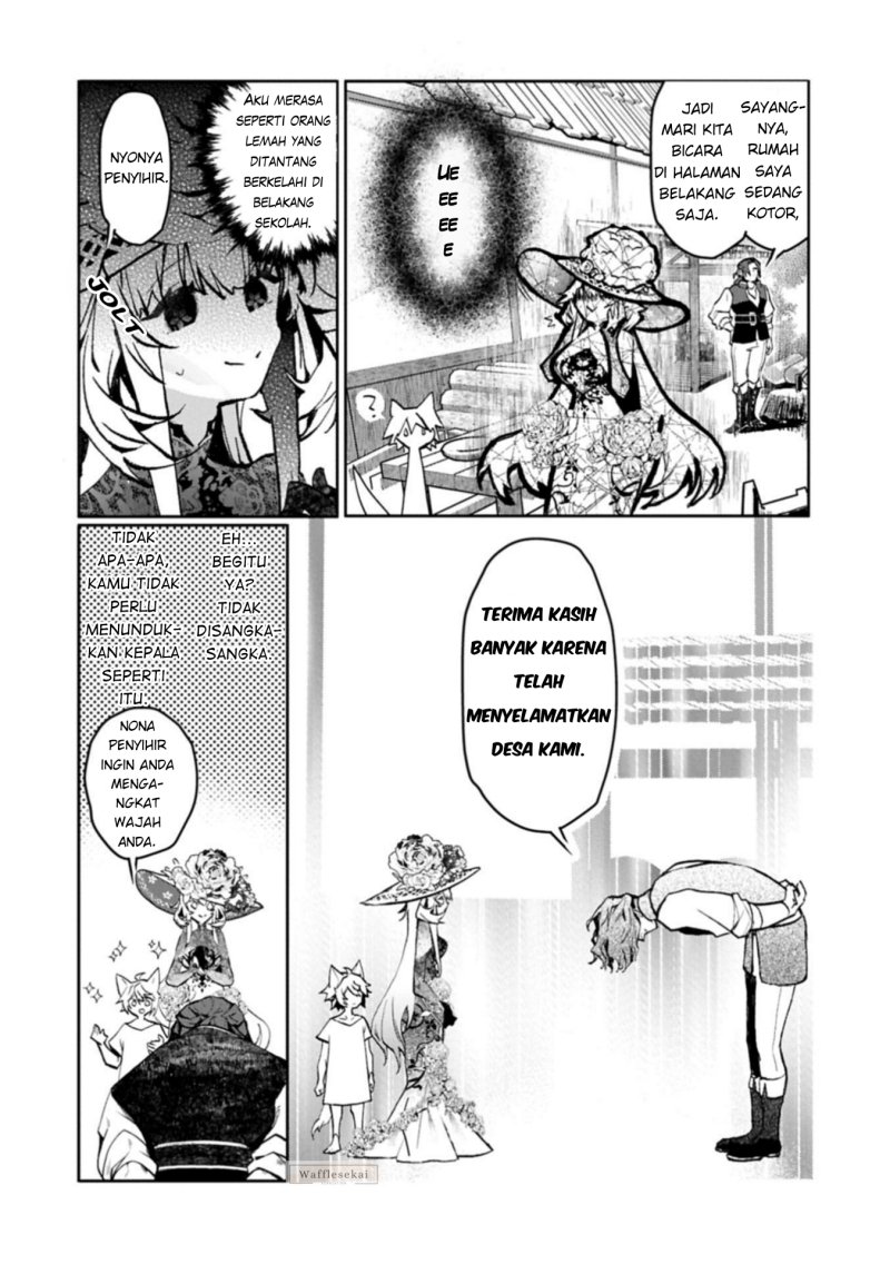 Mandragora tte Baretara Toubatsu desu ka?: Hana no Majo no Hohoemi wa Kanchigai no Tane o Maku chapter 4.1 halaman 22