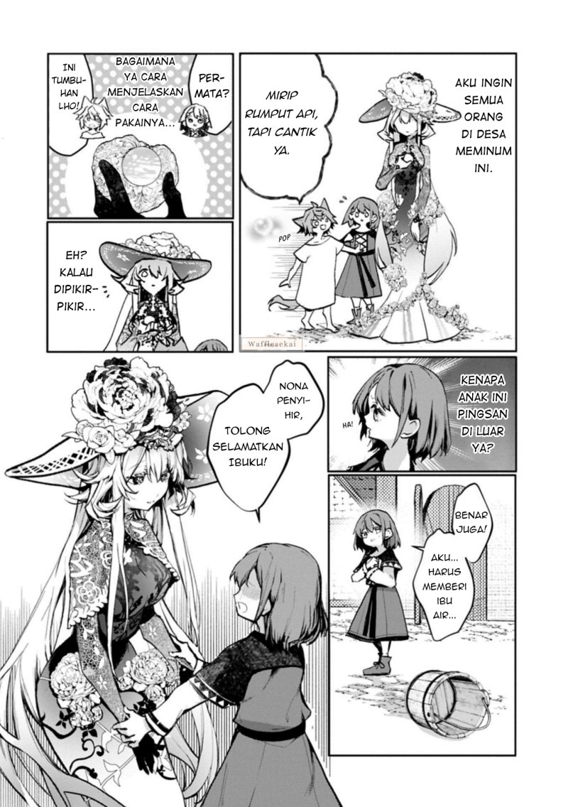 Mandragora tte Baretara Toubatsu desu ka?: Hana no Majo no Hohoemi wa Kanchigai no Tane o Maku chapter 4.1 halaman 8