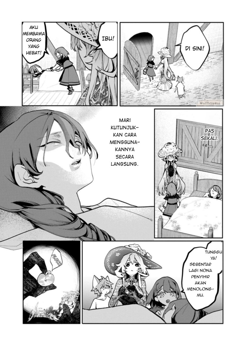 Mandragora tte Baretara Toubatsu desu ka?: Hana no Majo no Hohoemi wa Kanchigai no Tane o Maku chapter 4.1 halaman 9