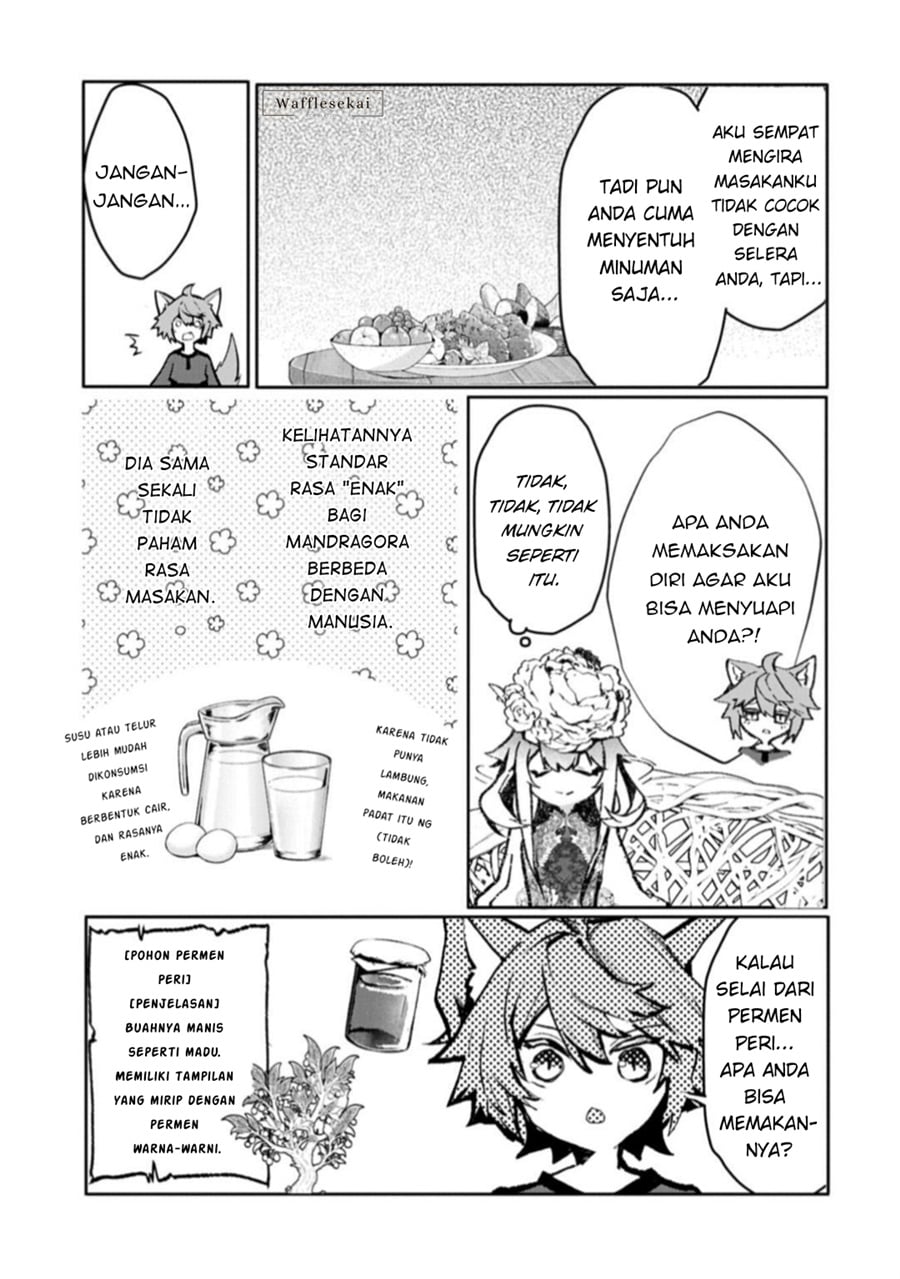 Mandragora tte Baretara Toubatsu desu ka?: Hana no Majo no Hohoemi wa Kanchigai no Tane o Maku chapter 6.1 halaman 18