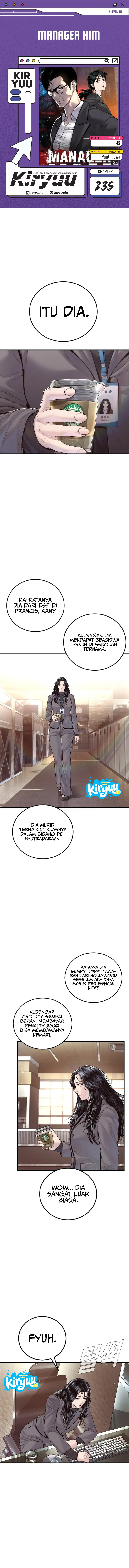 Halaman 1 dari Manager Kim Chapter 235