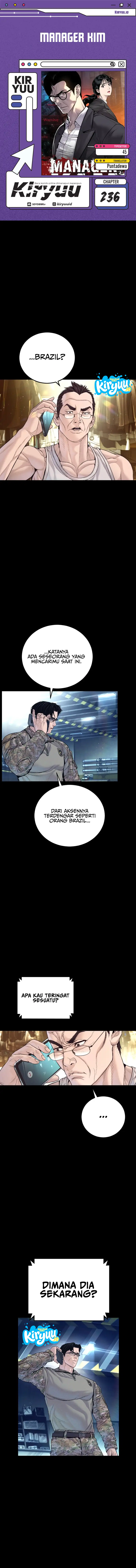 Halaman 1 dari Manager Kim Chapter 236