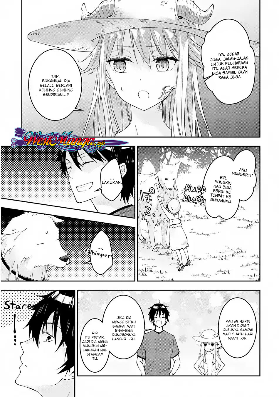 Halaman 6 dari Maou ni Natta node, Dungeon Tsukutte Jingai Musume to Honobono Suru Chapter 14