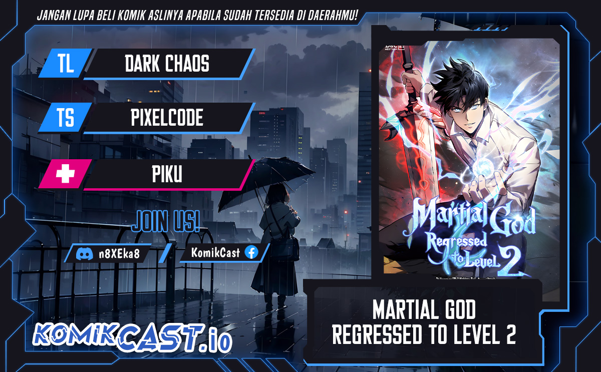 The Martial God Who Regressed Back to Level 2 Chapter 1 – halaman 1