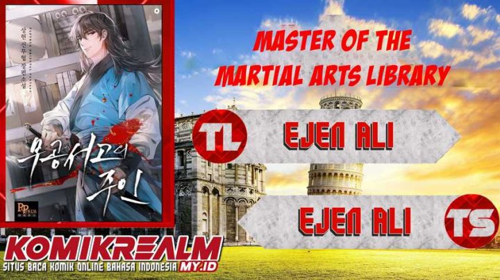 Halaman 1 dari Master of the Martial Arts Library Chapter 1