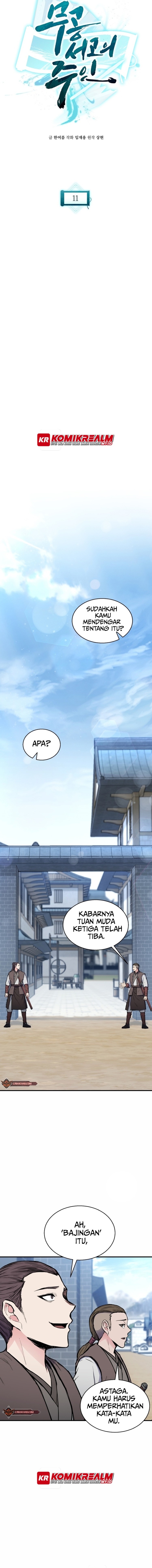 Halaman 4 dari Master of the Martial Arts Library Chapter 11