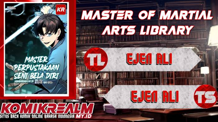 Halaman 1 dari Master of the Martial Arts Library Chapter 2