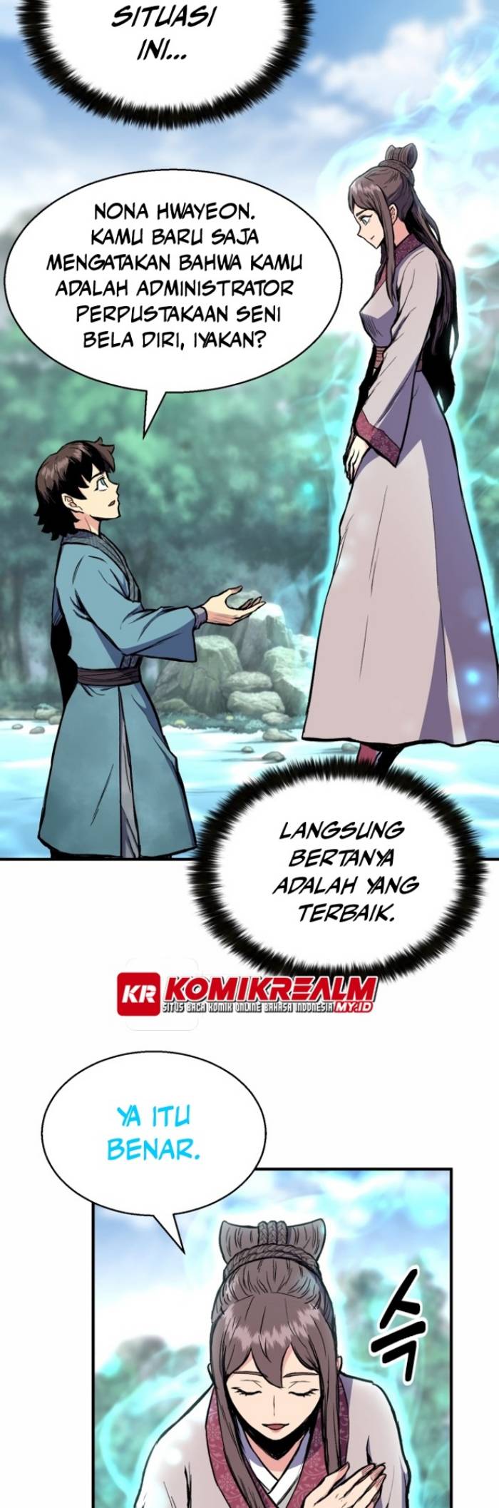 Halaman 13 dari Master of the Martial Arts Library Chapter 2