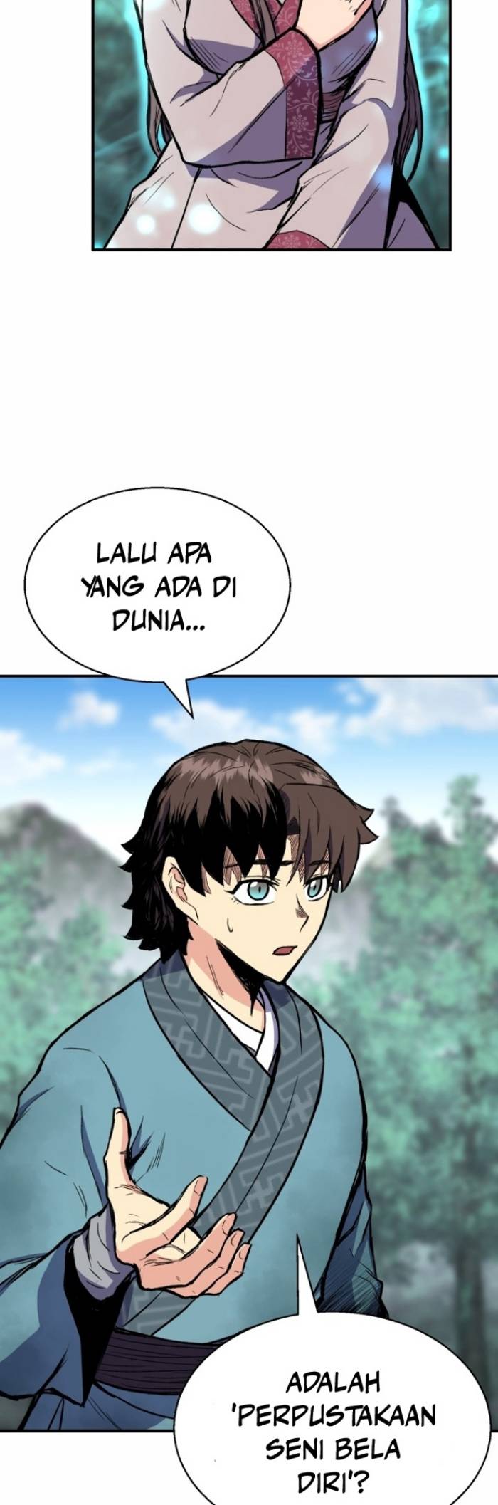 Halaman 14 dari Master of the Martial Arts Library Chapter 2