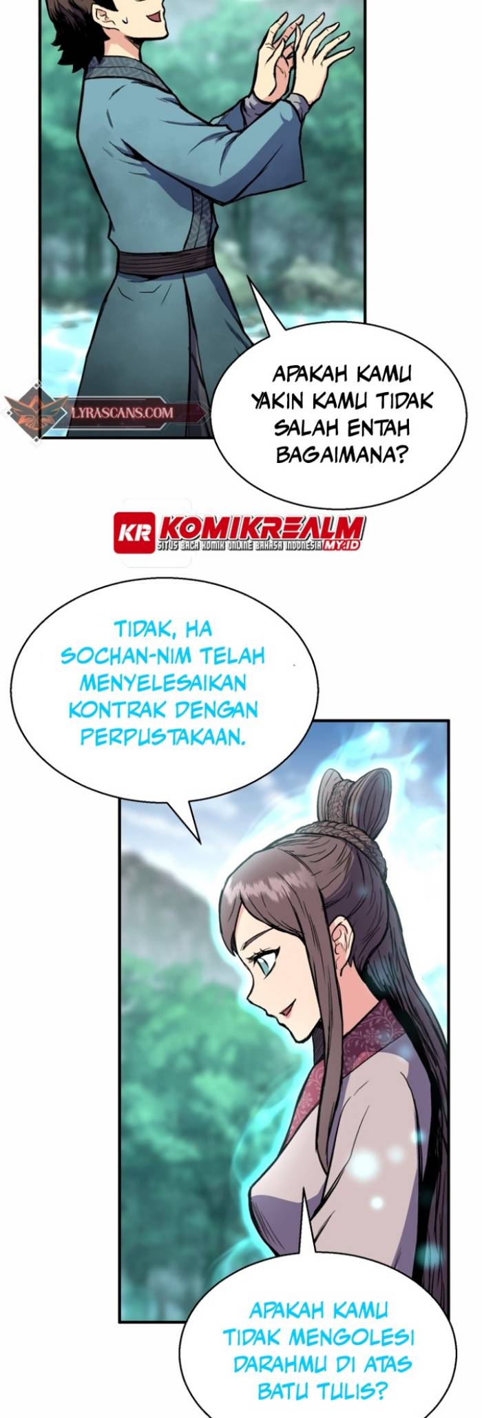 Halaman 17 dari Master of the Martial Arts Library Chapter 2