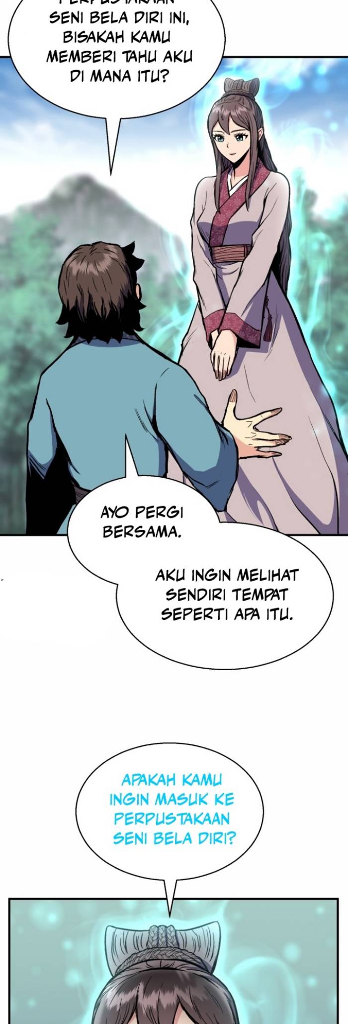 Halaman 19 dari Master of the Martial Arts Library Chapter 2