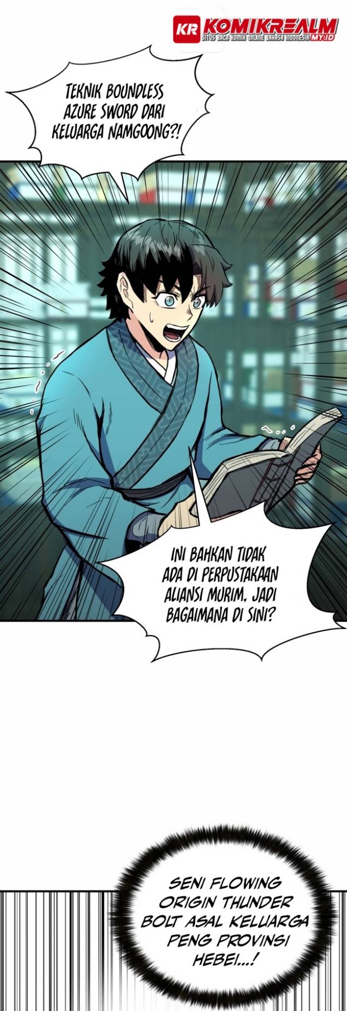 Halaman 32 dari Master of the Martial Arts Library Chapter 2