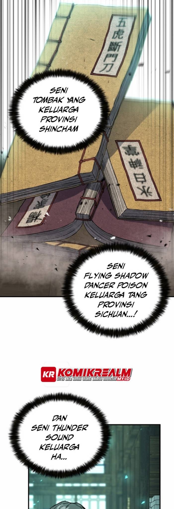 Halaman 33 dari Master of the Martial Arts Library Chapter 2