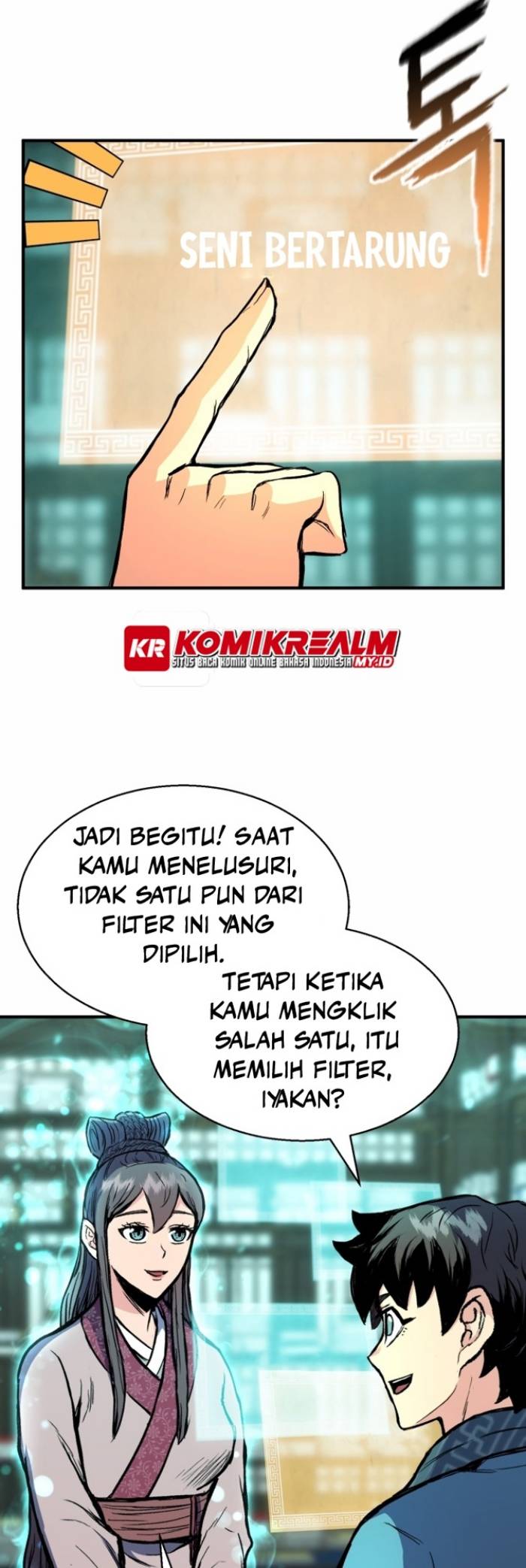 Halaman 54 dari Master of the Martial Arts Library Chapter 2