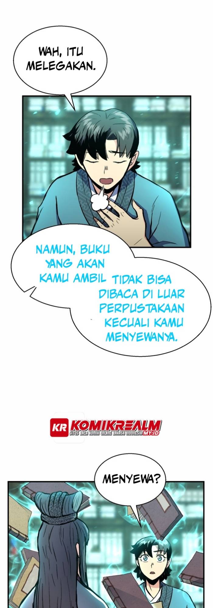 Halaman 4 dari Master of the Martial Arts Library Chapter 3