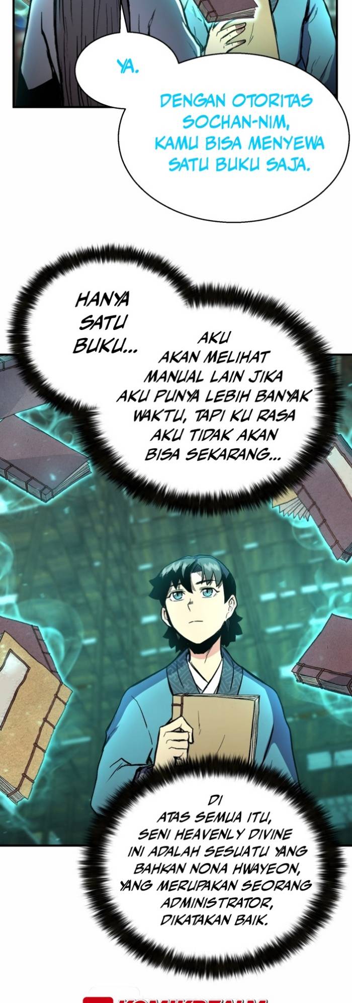 Halaman 5 dari Master of the Martial Arts Library Chapter 3