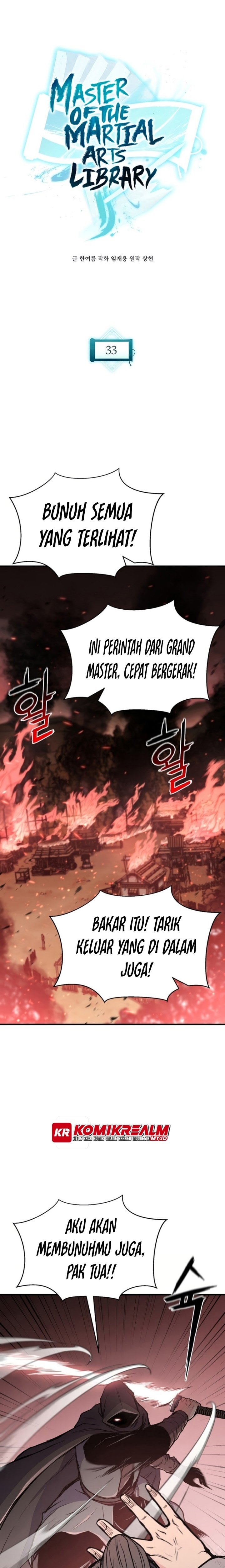 Halaman 2 dari Master of the Martial Arts Library Chapter 33