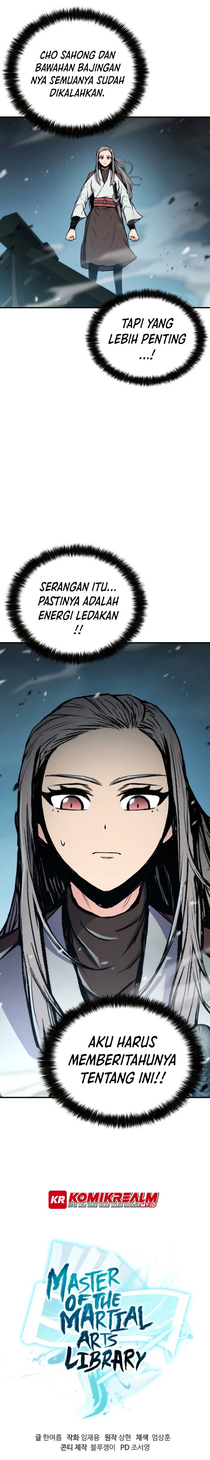 Halaman 34 dari Master of the Martial Arts Library Chapter 33