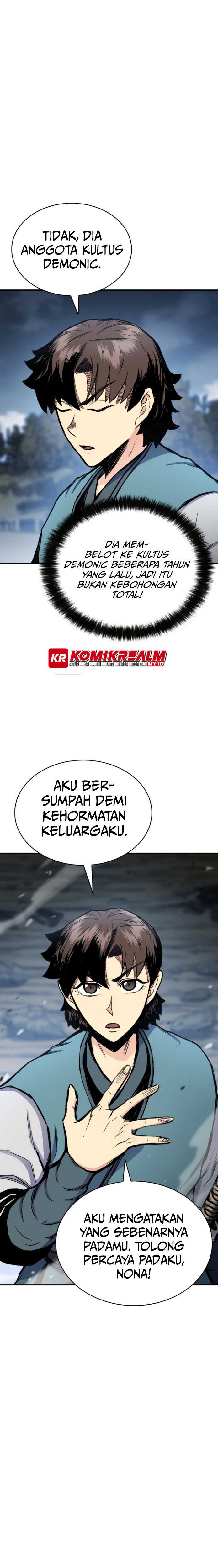 Halaman 33 dari Master of the Martial Arts Library Chapter 34