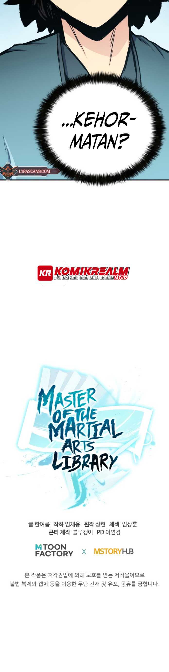 Halaman 35 dari Master of the Martial Arts Library Chapter 34