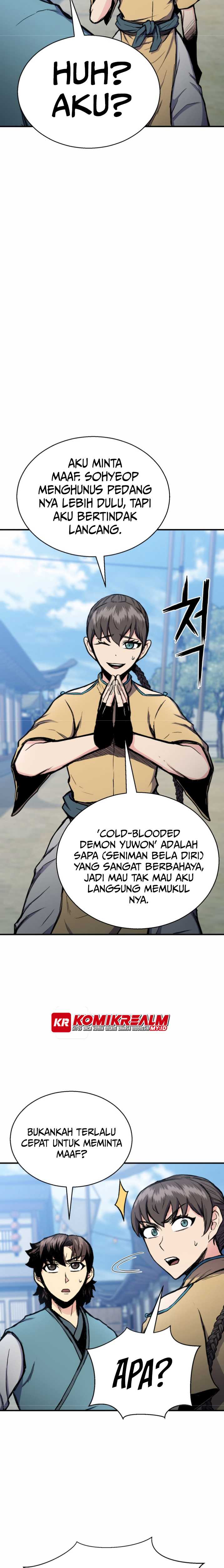 Halaman 27 dari Master of the Martial Arts Library Chapter 36