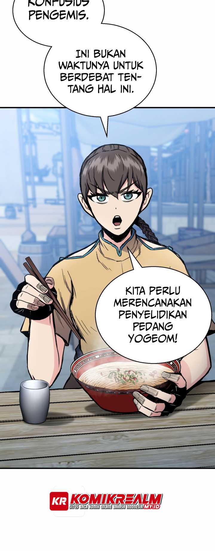Halaman 8 dari Master of the Martial Arts Library Chapter 38