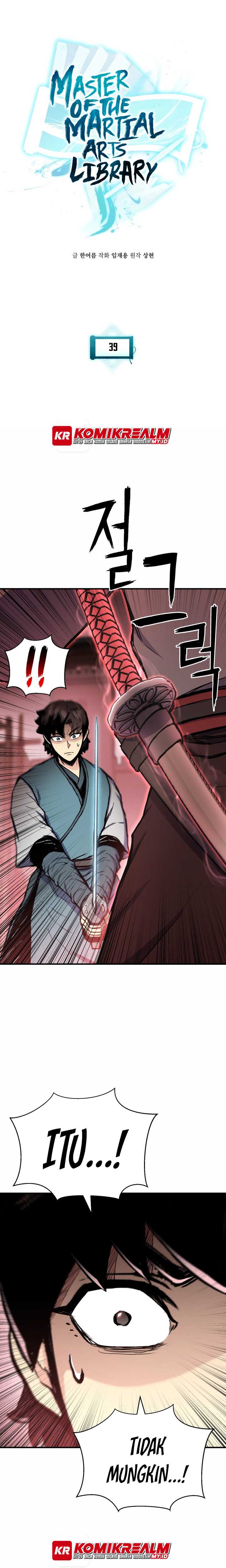 Halaman 2 dari Master of the Martial Arts Library Chapter 39