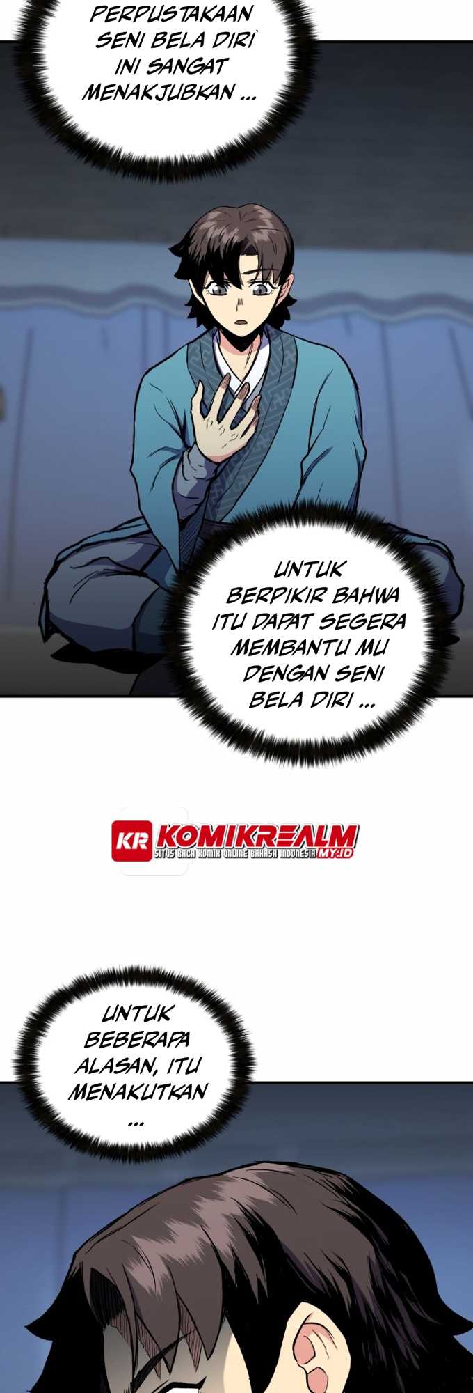 Halaman 21 dari Master of the Martial Arts Library Chapter 4