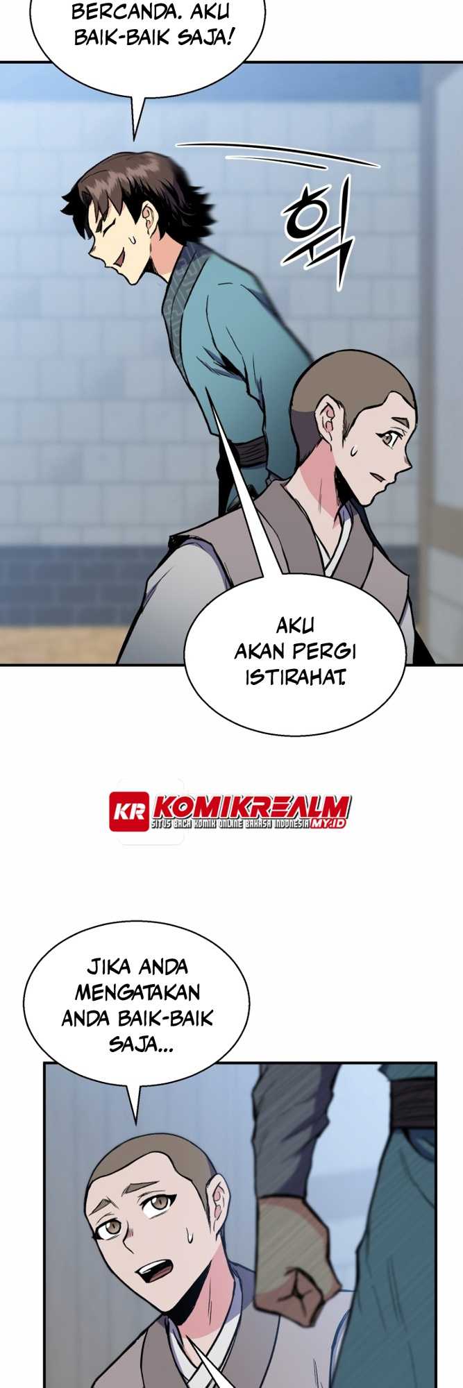 Halaman 33 dari Master of the Martial Arts Library Chapter 4