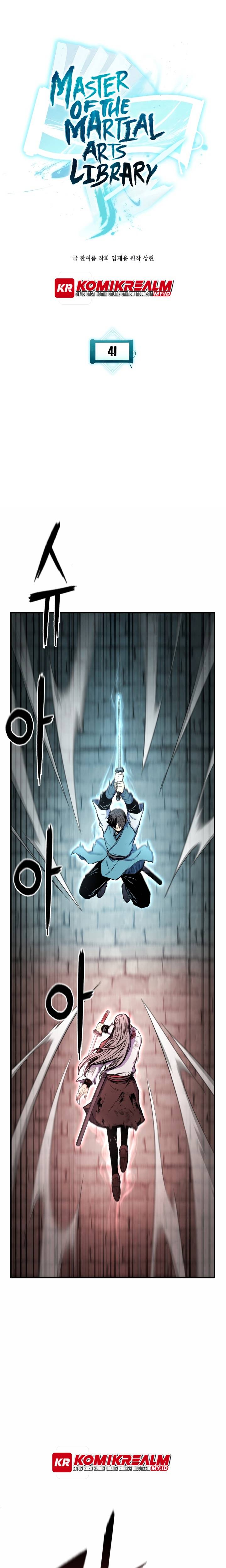 Halaman 2 dari Master of the Martial Arts Library Chapter 41