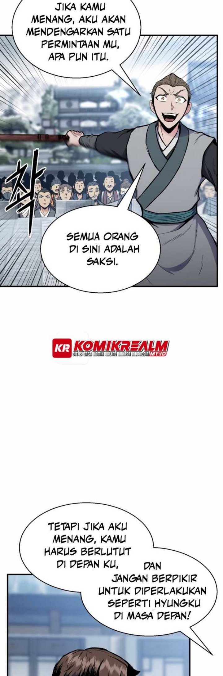 Halaman 26 dari Master of the Martial Arts Library Chapter 5