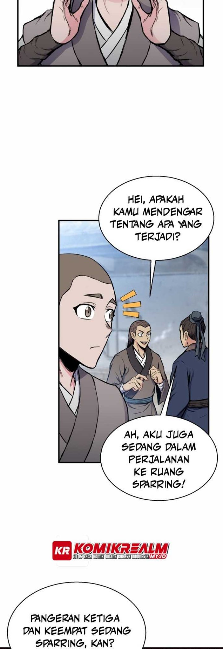 Halaman 4 dari Master of the Martial Arts Library Chapter 6