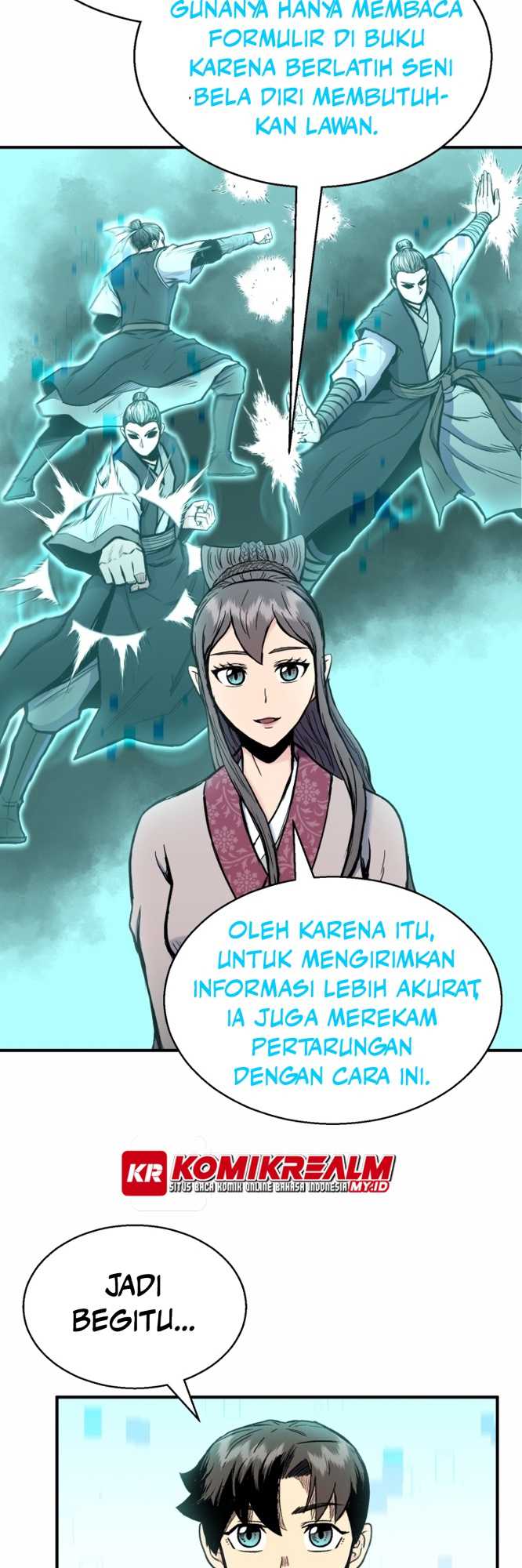 Halaman 16 dari Master of the Martial Arts Library Chapter 7