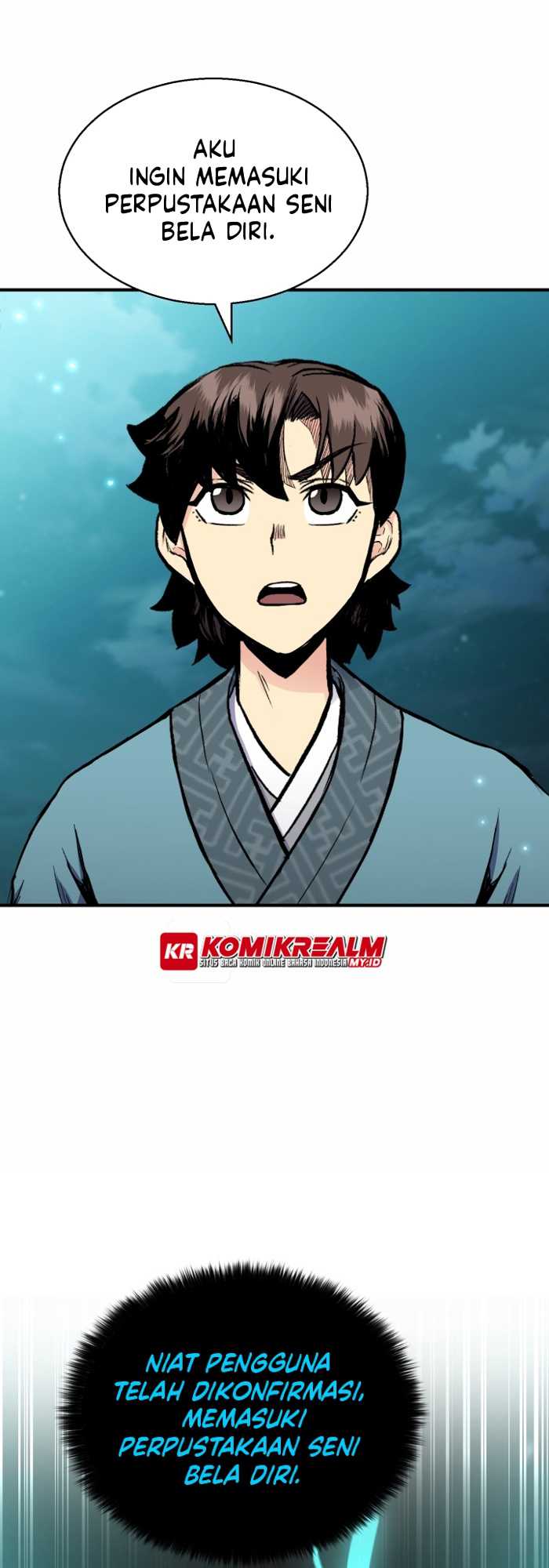 Halaman 25 dari Master of the Martial Arts Library Chapter 8