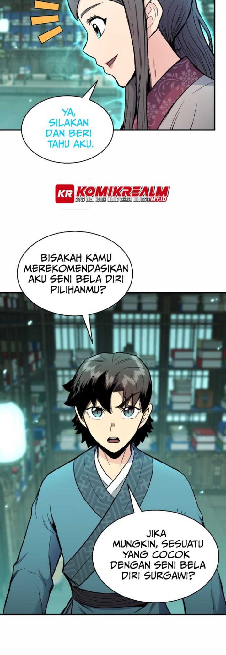 Halaman 31 dari Master of the Martial Arts Library Chapter 9
