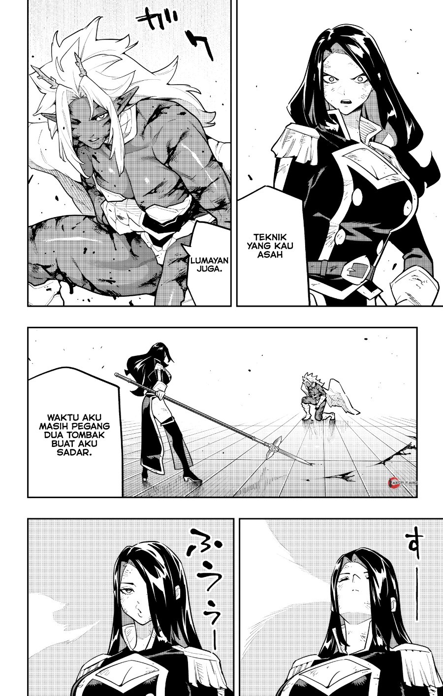 Halaman 17 dari Mato Seihei no Slave Chapter 179
