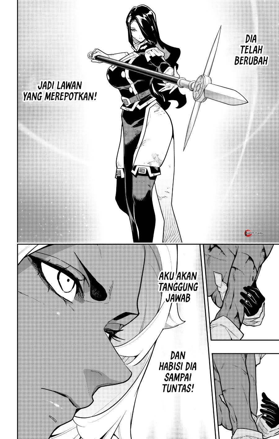 Halaman 19 dari Mato Seihei no Slave Chapter 179