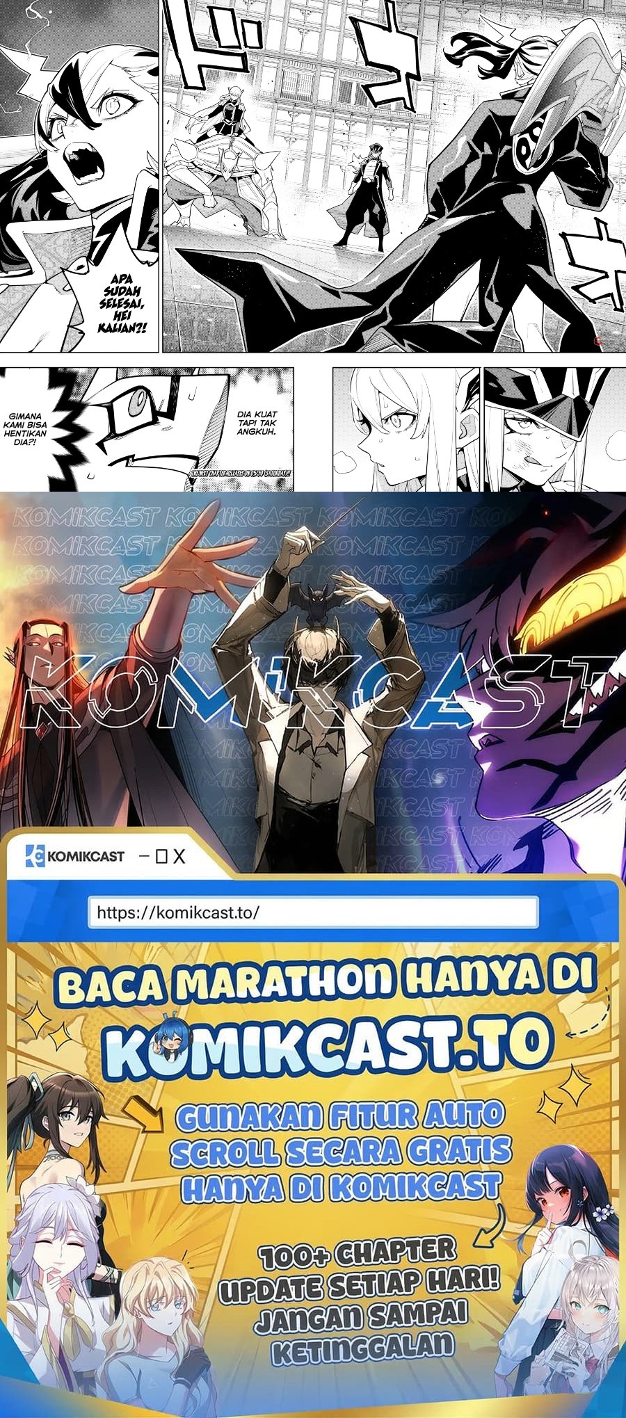 Halaman 21 dari Mato Seihei no Slave Chapter 179