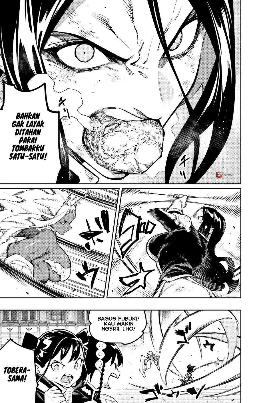 Halaman 6 dari Mato Seihei no Slave Chapter 179