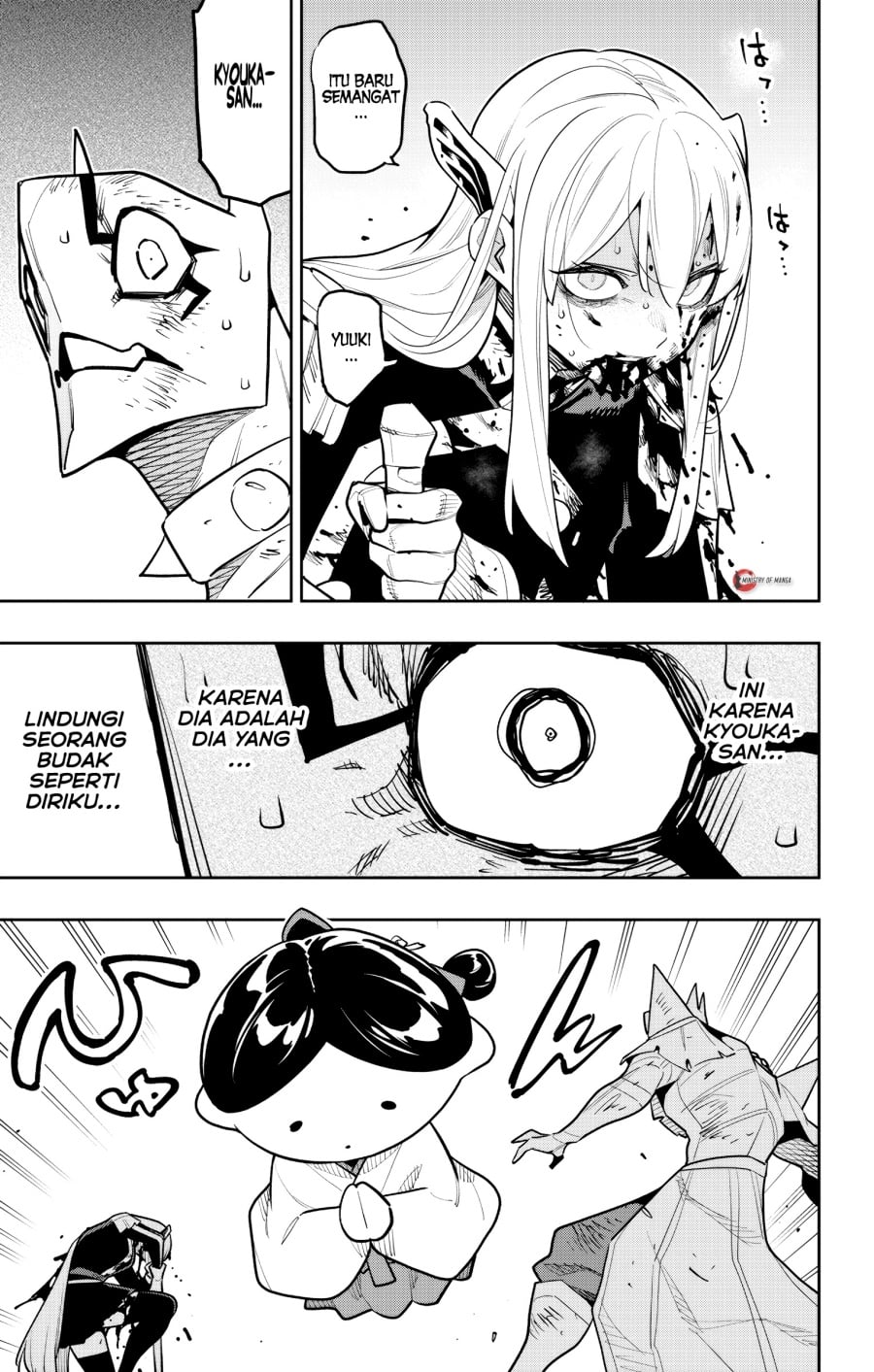 Halaman 12 dari Mato Seihei no Slave Chapter 180