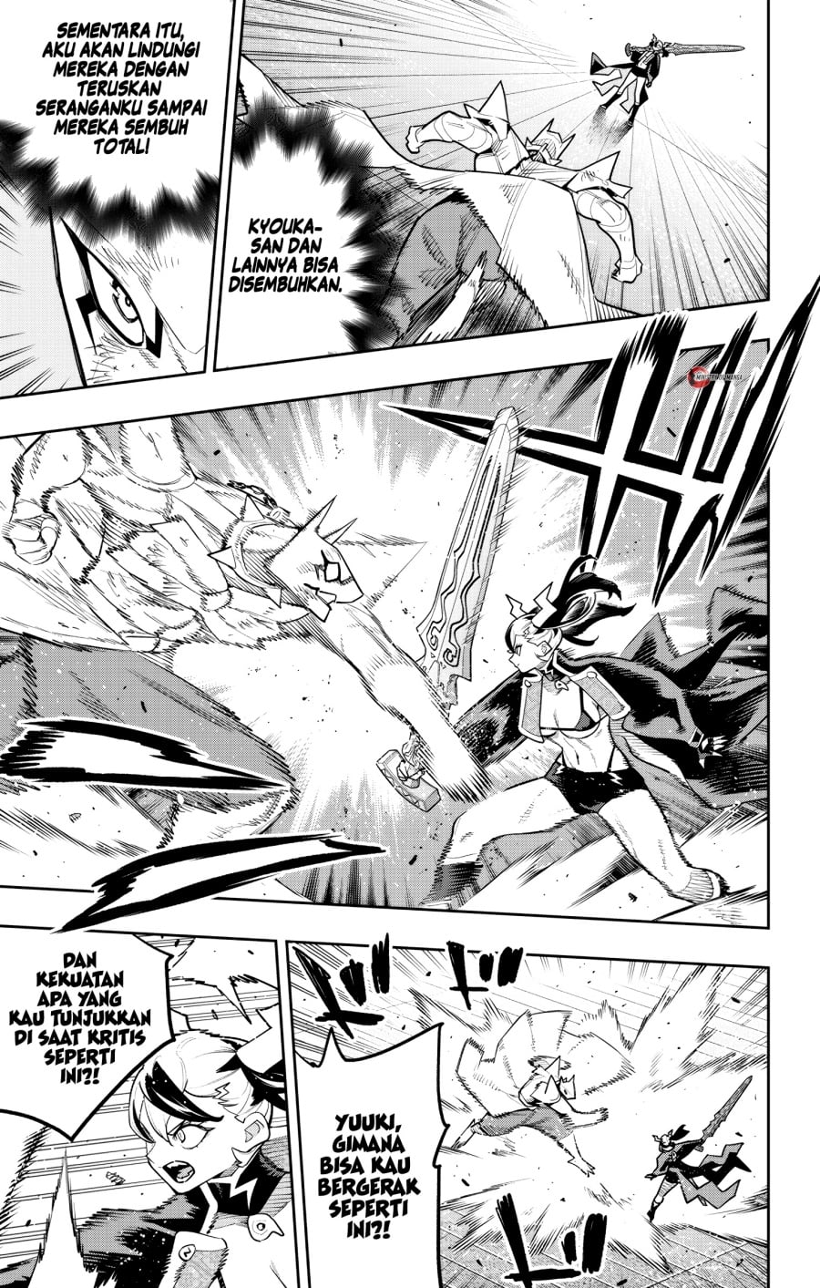 Halaman 14 dari Mato Seihei no Slave Chapter 180