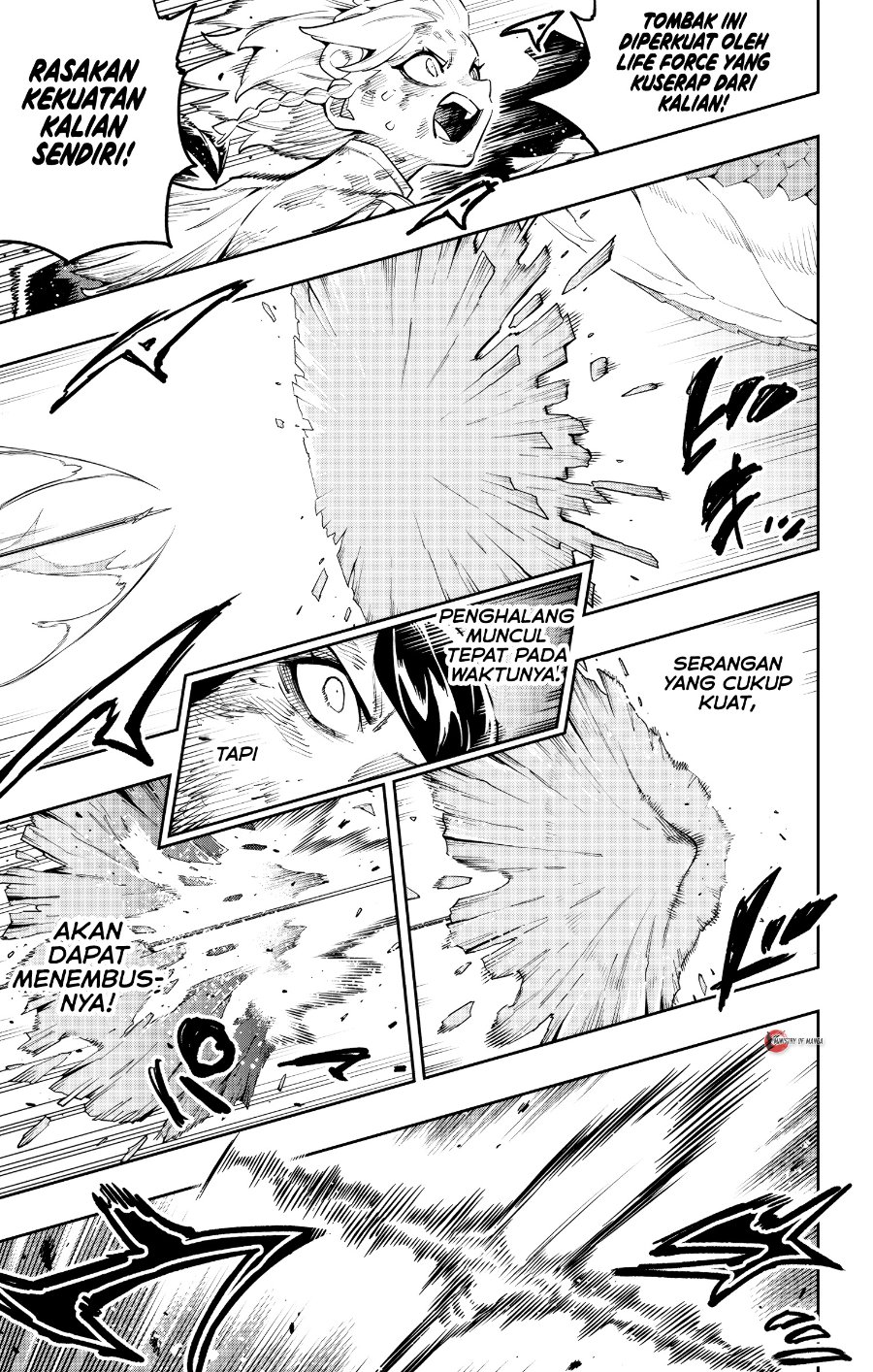 Halaman 17 dari Mato Seihei no Slave Chapter 185