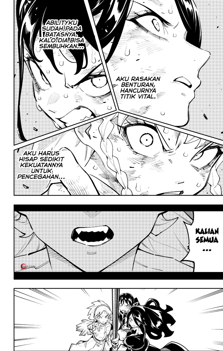 Halaman 19 dari Mato Seihei no Slave Chapter 185