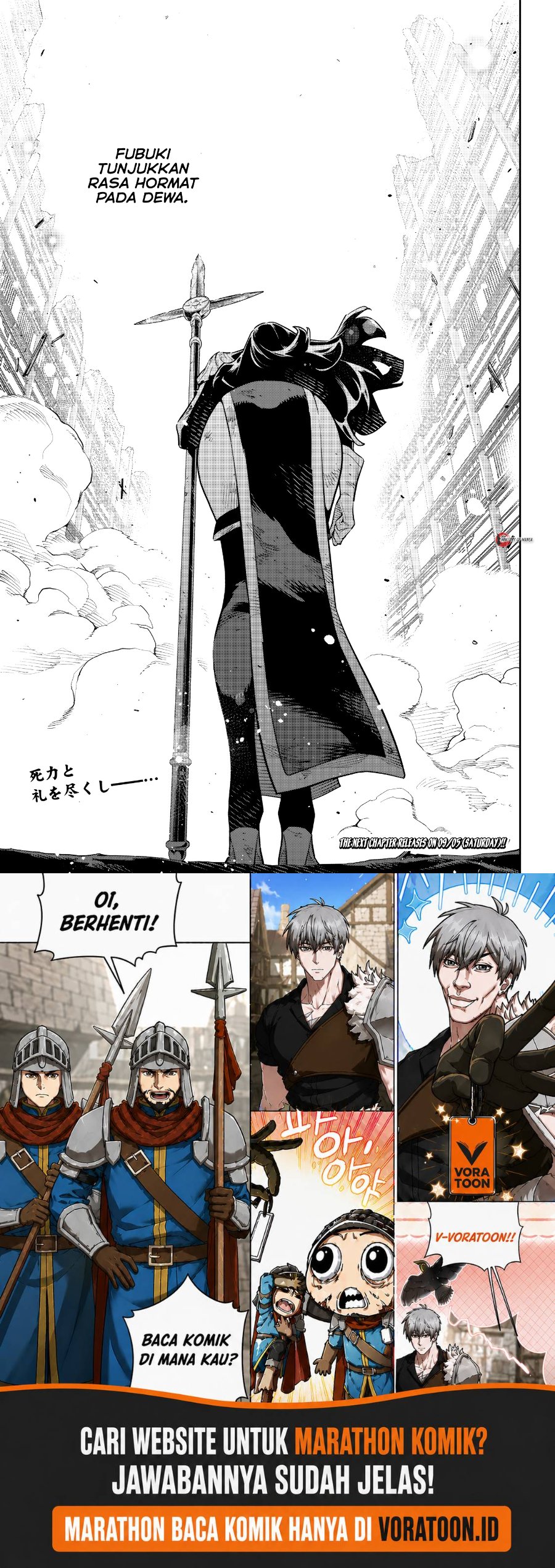 Halaman 24 dari Mato Seihei no Slave Chapter 185