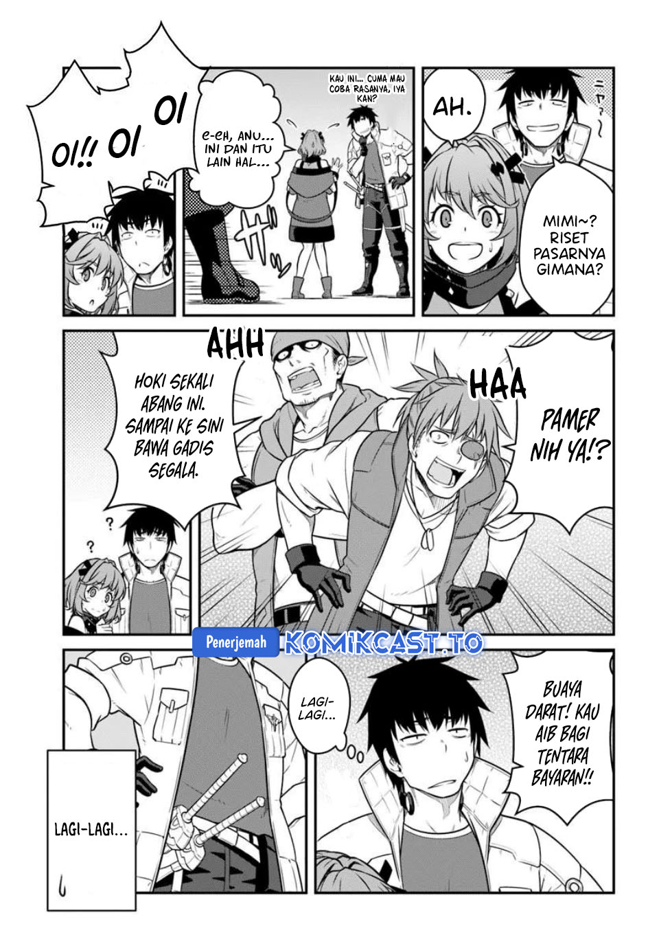 Mezametara saikyou soubi to uchuusen-mochi datta no de, ikkodate mezashite youhei toshite jiyuu ni ikitai chapter 56.1 halaman 12